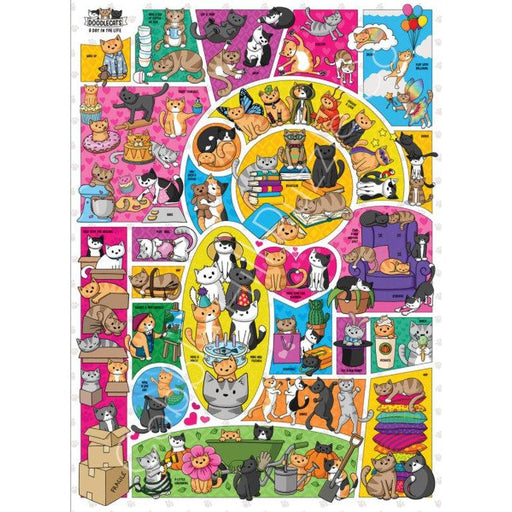 Doodlecats 1000 Piece Jigsaw Puzzle Cobble Hill - for just $19.99! 