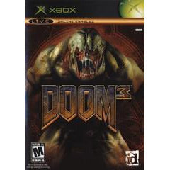 Front cover view of Doom 3 - Xbox