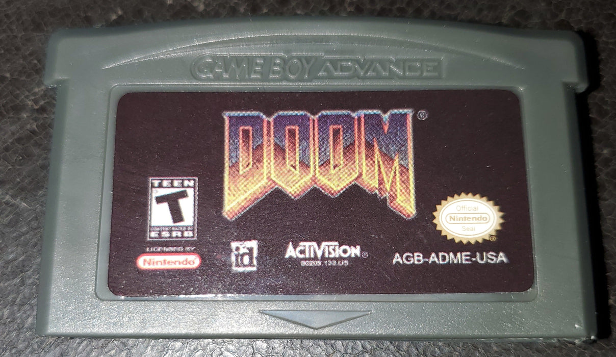 Doom 1 GBA Video Game Cartridge Nintendo Game Boy Advance 2001 - for just $12.50! 
