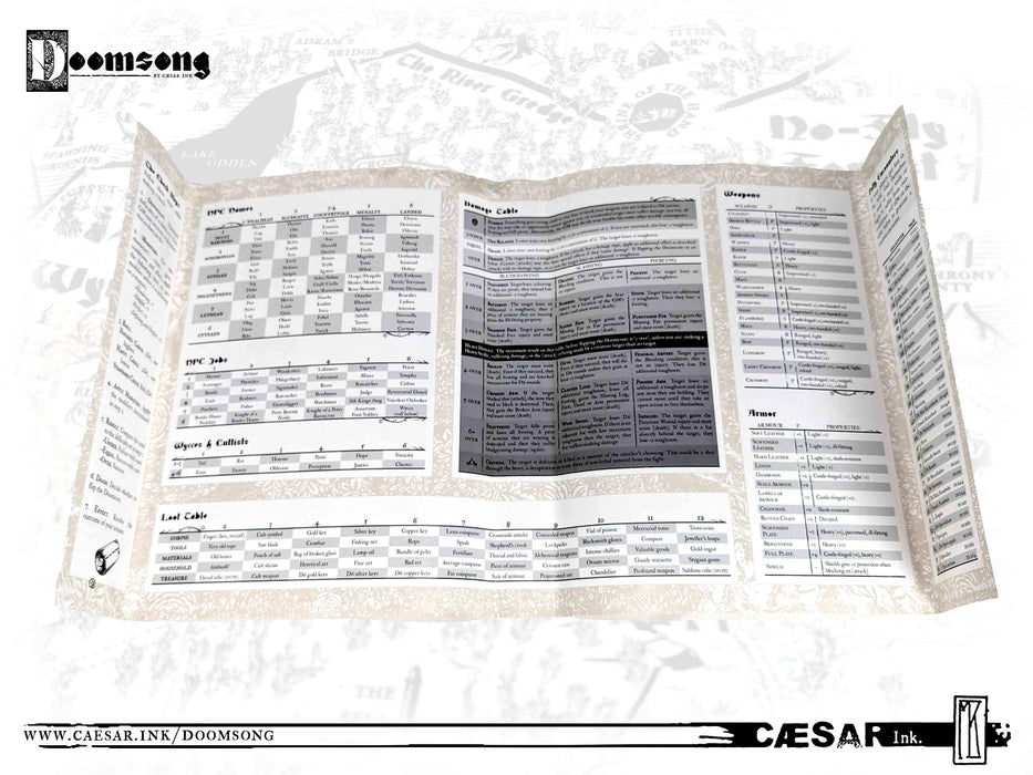 Doomsong RPG: Corebook - for just $65! 