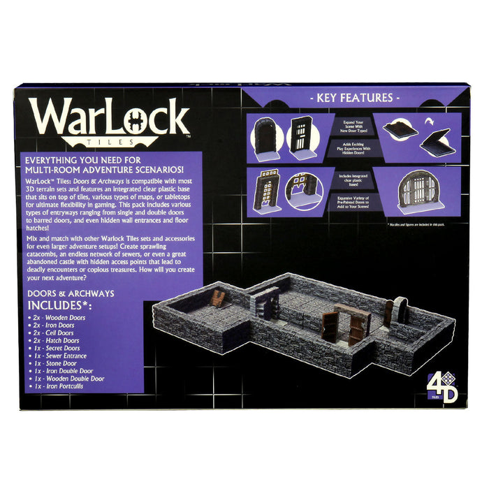 WarLock Tiles: Doors & Archways - for just $49.99! 