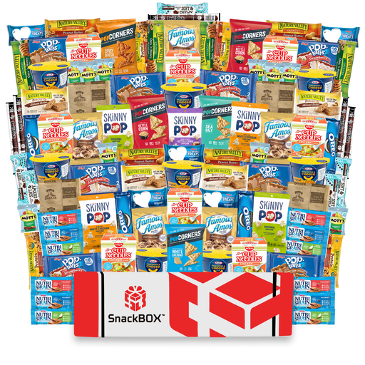 (NEW) Dorm Room Snack and Meal Essentials SnackBOX (100 Snacks) - for just $129.99! 