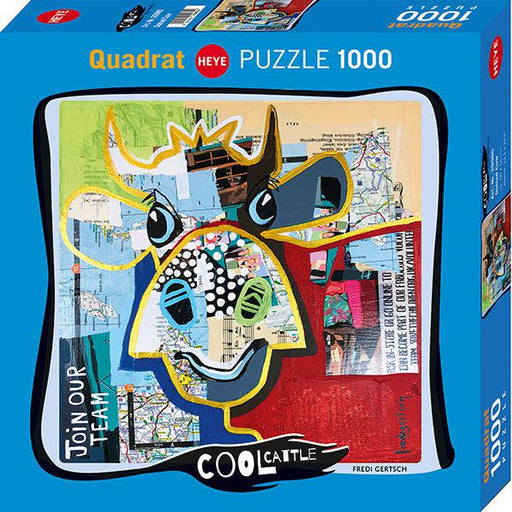 Dotted Cow 1000 Piece Jigsaw Puzzle Heye - for just $29.99! 