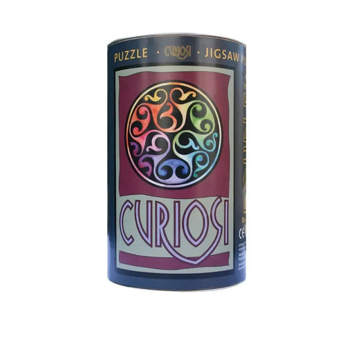 Double Bud 88 Wood Piece Double-Sided Round Jigsaw Puzzle Curiosi - for just $29.99! 