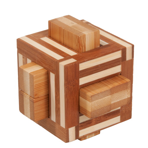 Double Sticks 3D Bamboo Puzzle Fridolin - for just $11.99! 