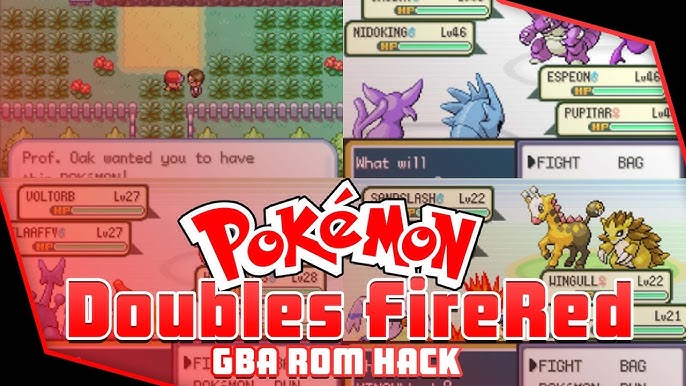Pokemon Doubles FireRed GBA ROM Hack Video Game Boy Advance - for just $18.49! 