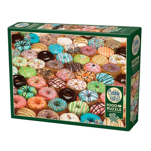 Doughnuts 1000 Piece Jigsaw Puzzle Cobble Hill - for just $19.99! 