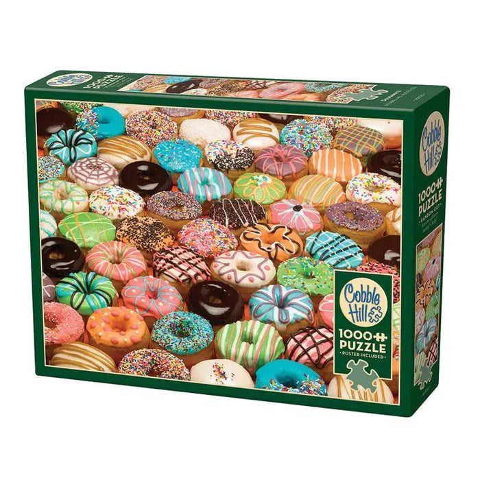 Doughnuts 1000 Piece Jigsaw Puzzle Cobble Hill - for just $19.99! 