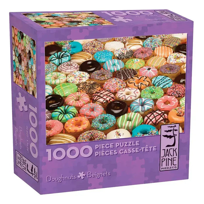 Doughnuts 1000 Piece Jigsaw Puzzle Jack Pine - for just $14.99! 