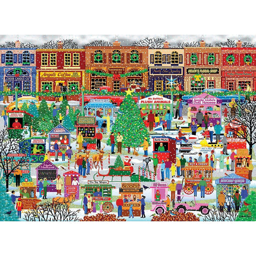 Downtown Holiday Festival 500 Piece Jigsaw Puzzle Eurographics - for just $17.99! 