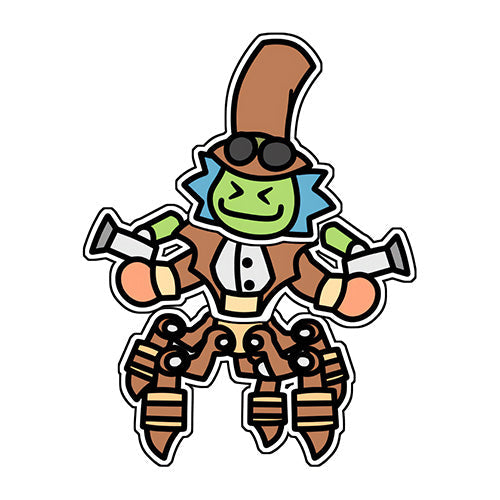 Dr. Krankcase (Sticker) - for just $3! 