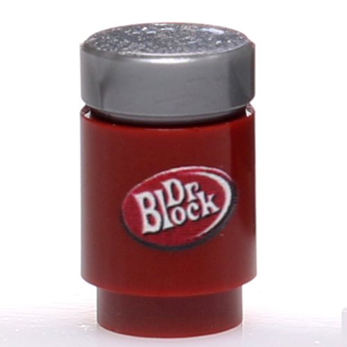 Printed Dr. Block Soda Can (LEGO) - Premium Custom LEGO Parts - Just $2! Shop now at Retro Gaming of Denver