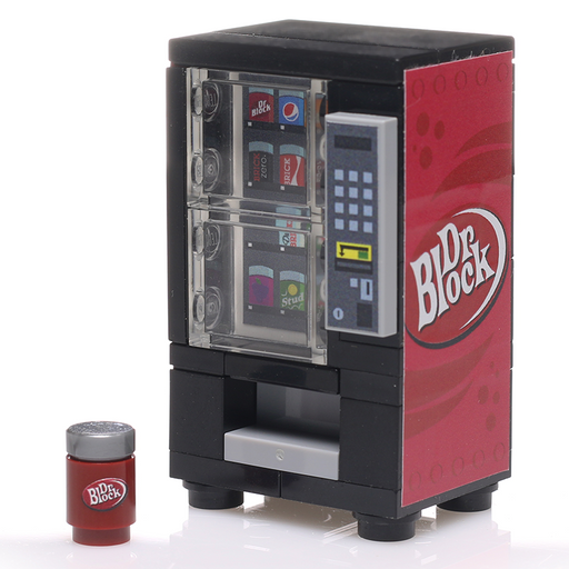 Dr. Block Soda Vending Machine - Premium LEGO Kit - Just $19.99! Shop now at Retro Gaming of Denver