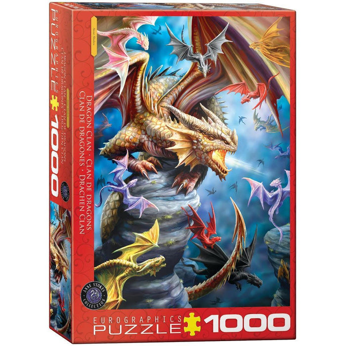 Dragon Clan 1000 Piece Jigsaw Puzzle Eurographics - for just $21.99! 