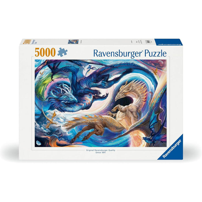 Dragon Day & Night 5000 Piece Jigsaw Puzzle Ravensburger - for just $109.99! 