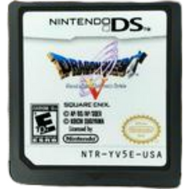Front cover view of Dragon Quest V Hand Of The Heavenly Bride - Nintendo DS