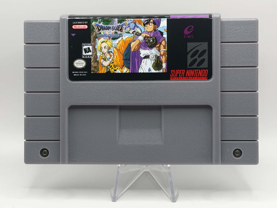 Dragon Quest V (English Translated) – SNES Reproduction Cartridge - for just $29.99! 