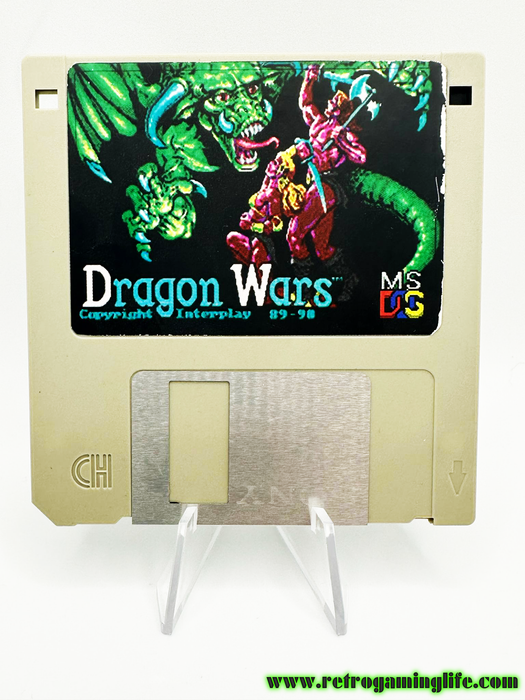 Dragon Wars Repro Floppy PC Game - for just $9.99! 