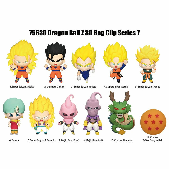 Dragon Ball Z Series 7 3D Foam Bag Clip Blind Bag - Official Collectible - for just $8.99! 