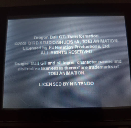 Dragon Ball GT: Transformation GBA Video Game Boy Advance 2005 DBZ - for just $11! 