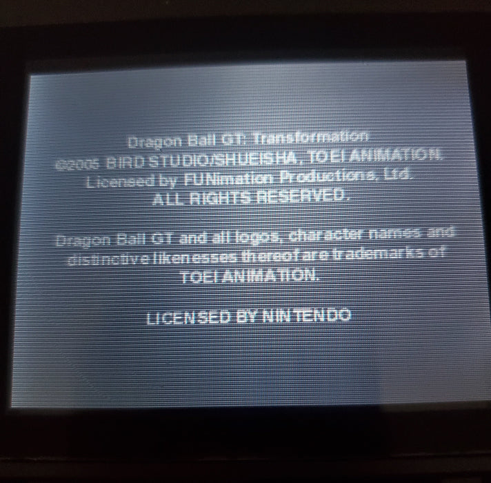Dragon Ball GT: Transformation GBA Video Game Boy Advance 2005 DBZ - for just $11! 