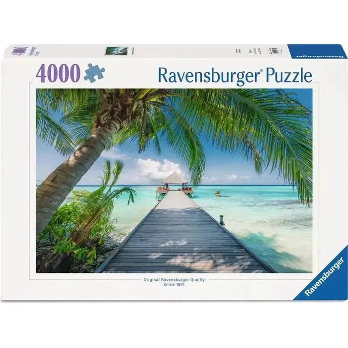 Dream Beach in the Maldives 4000 Piece Jigsaw Puzzle Ravensburger - for just $59.99! 