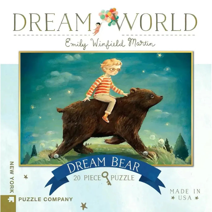 Dream Bear Dream World 20 Piece Mini Jigsaw Puzzle NYPC - for just $14.99! 