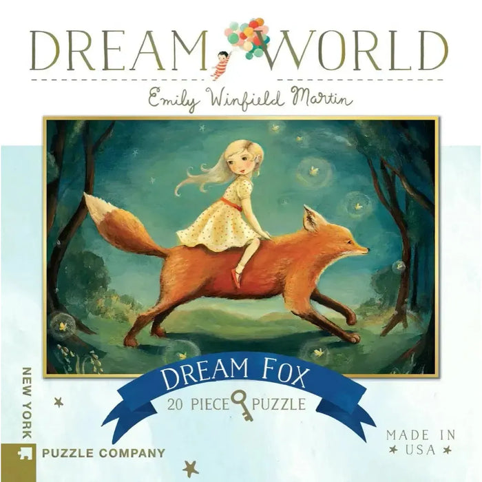 Dream Fox Dream World 20 Piece Mini Jigsaw Puzzle NYPC - for just $14.99! 