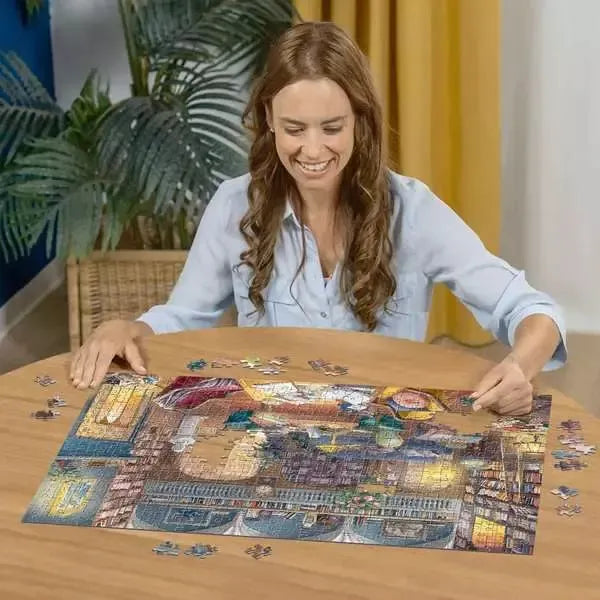 Dream  Library 500 Large Piece Jigsaw Puzzle Ravensburger - for just $24.99! 