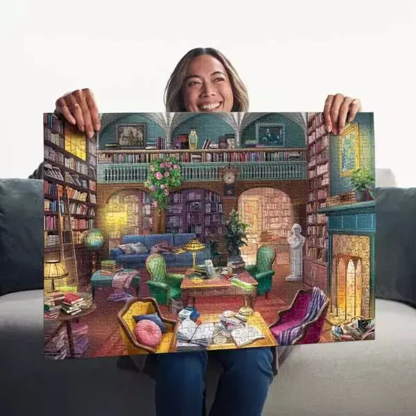 Dream  Library 500 Large Piece Jigsaw Puzzle Ravensburger - for just $24.99! 