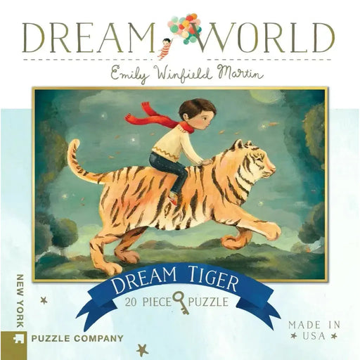 Dream Tiger Dream World 20 Piece Mini Jigsaw Puzzle NYPC - for just $14.99! 