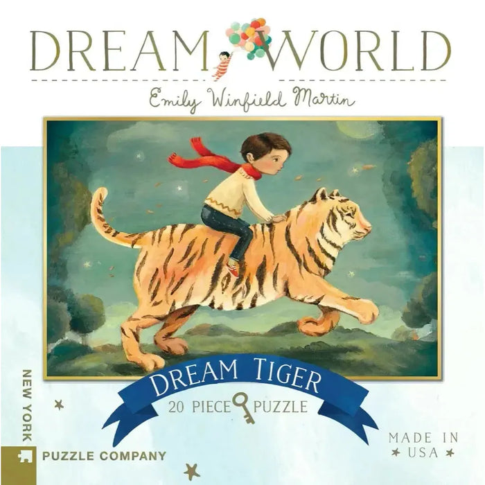 Dream Tiger Dream World 20 Piece Mini Jigsaw Puzzle NYPC - for just $14.99! 