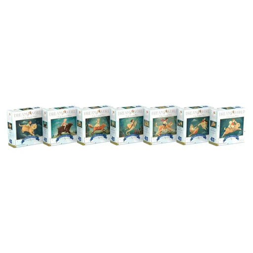 Dream World Collector's Set of 7 Animal 20 Piece Mini Jigsaw Puzzles NYPC - for just $59.99! 