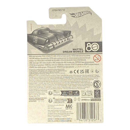 Hot Wheels Mattel Dream Mobile Celebrating Mattel’s 80th Anniversary - for just $2.25! 