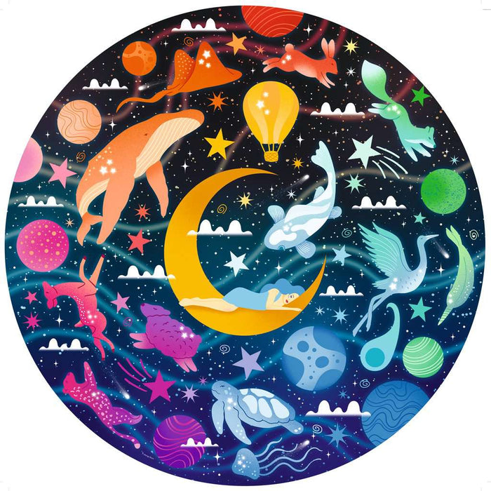 Dreams "Circle of Colors" 500 Piece Round Jigsaw Puzzle Ravensburger - for just $19.99! 
