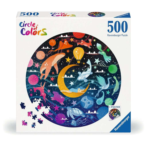 Dreams "Circle of Colors" 500 Piece Round Jigsaw Puzzle Ravensburger - for just $19.99! 