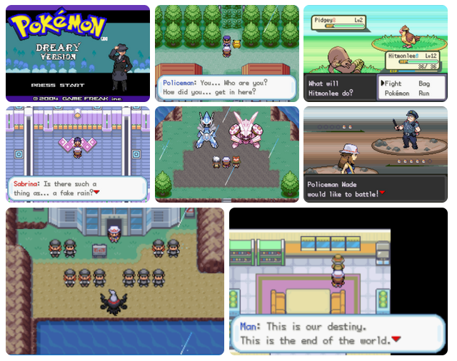 Pokemon Dreary GBA ROM Hack Video Game Boy Advance - for just $18.49! 