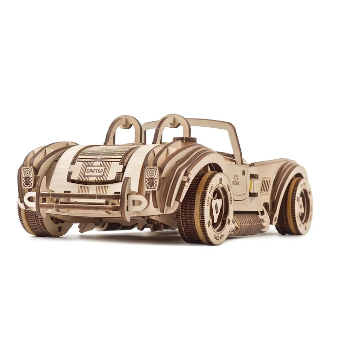 Drift Cobra Racing Car 3D Wood Model Kit UGEARS - for just $64.99! 