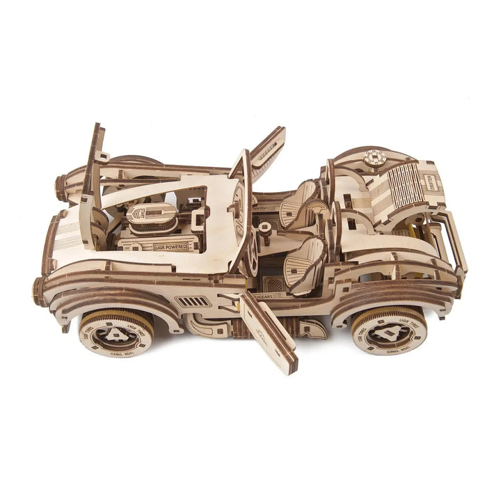 Drift Cobra Racing Car 3D Wood Model Kit UGEARS - for just $64.99! 