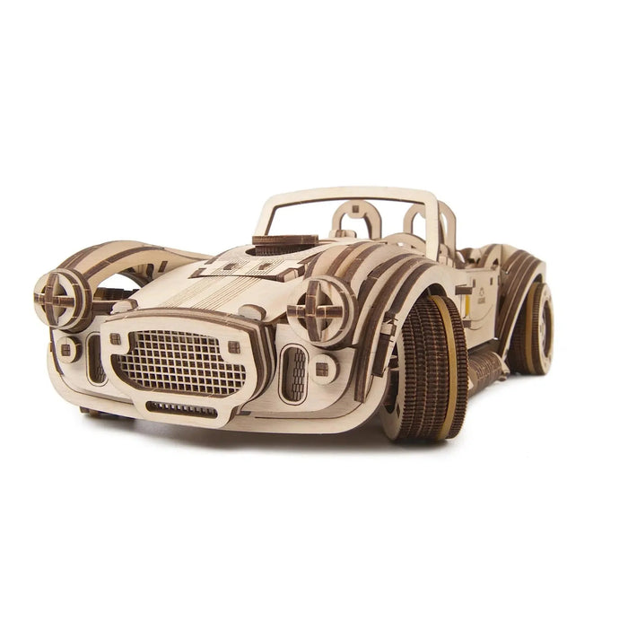 Drift Cobra Racing Car 3D Wood Model Kit UGEARS - for just $64.99! 