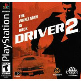 Front cover view of Driver 2 - PlayStation