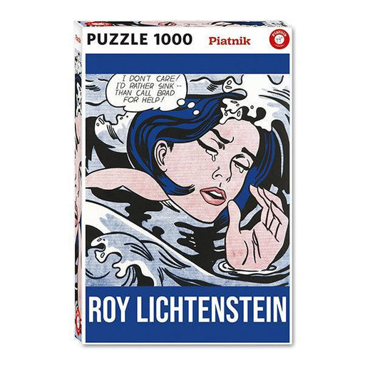 Drowning Girl by Lichtenstein 1000 Piece Jigsaw Puzzle Piatnik - for just $24.99! 