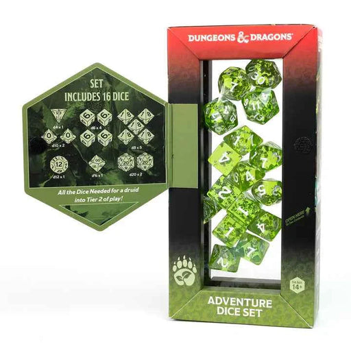 D&D Adventure Dice: Druid (Green) - for just $21.50! 