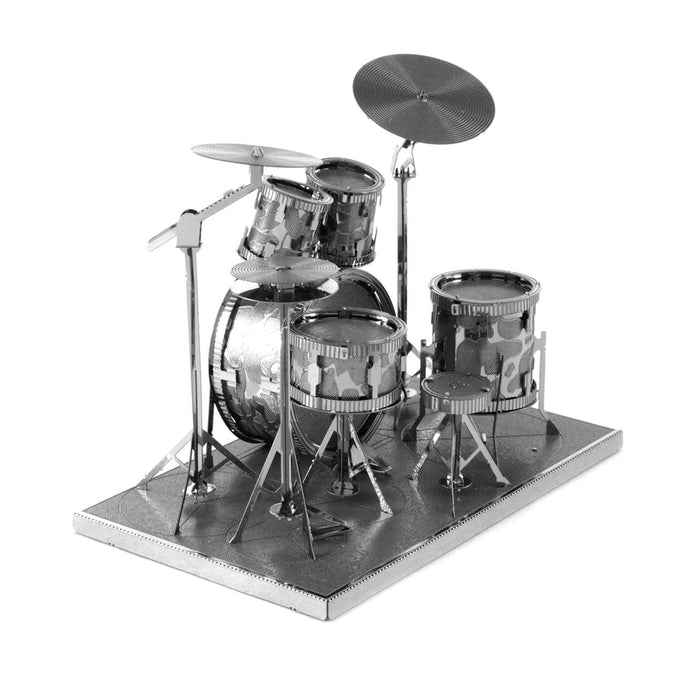 Drum Set 3D Steel Model Kit Metal Earth - for just $11.99! 