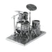 Drum Set 3D Steel Model Kit Metal Earth - for just $11.99! 
