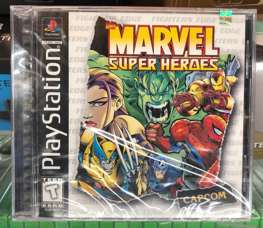 Marvel Super Heroes Fighters Edge Cover Variant (PlayStation) - for just $0! 