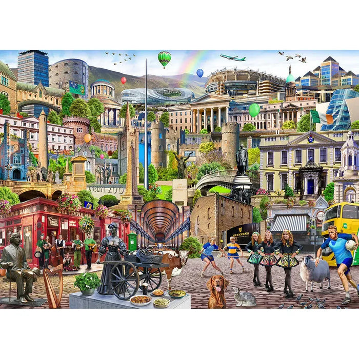 Dublin Calling 1000 Piece Jigsaw Puzzle Gibsons - for just $24.99! 