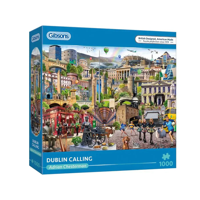 Dublin Calling 1000 Piece Jigsaw Puzzle Gibsons - for just $24.99! 