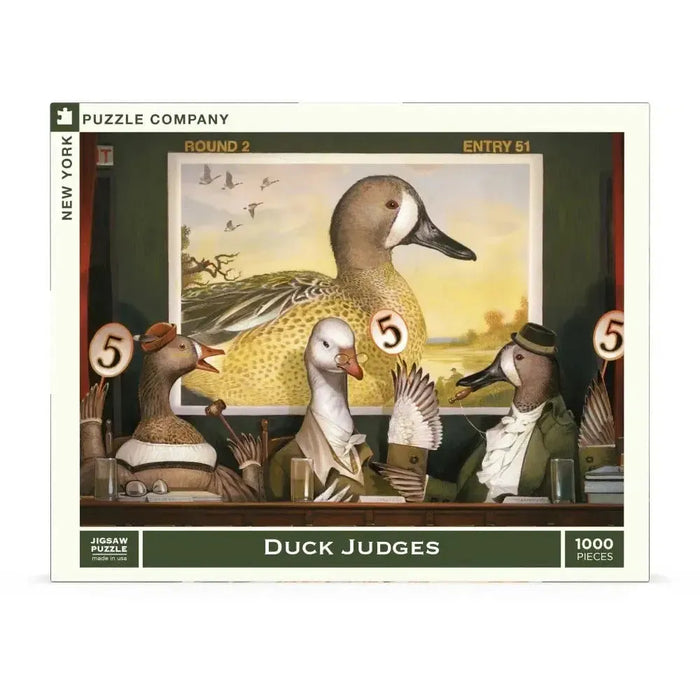 Duck Judges 1000 Piece Jigsaw Puzzle NYPC - for just $24.99! 