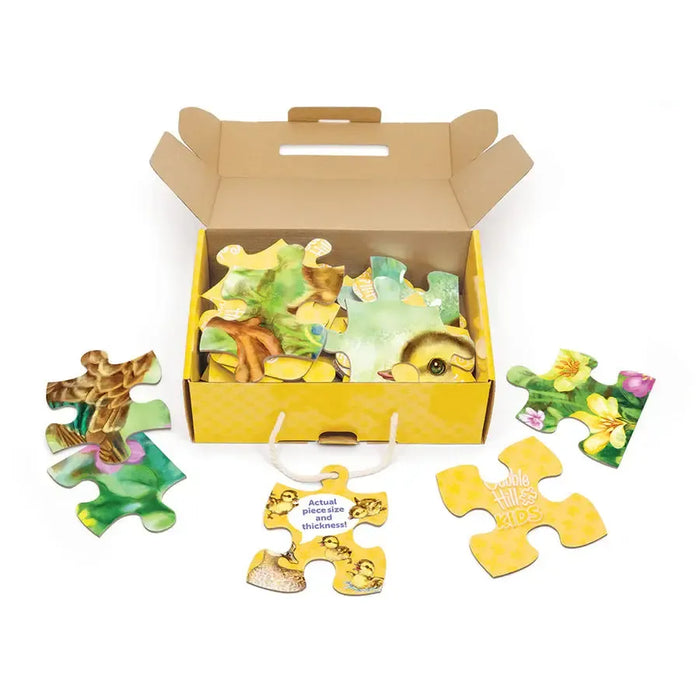 Ducklings 35 Piece Floor Jigsaw Puzzle Cobble Hill - for just $19.99! 
